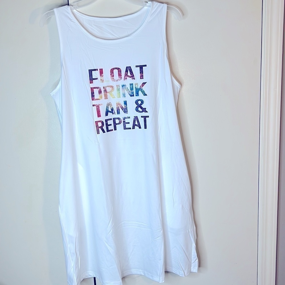Pretty White summer dress thank top - Picture 4 of 7